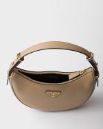 Prada Arqué Small Leather Shoulder Bag - Image 3
